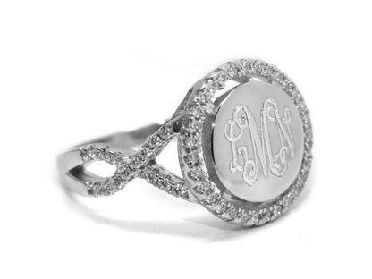 Sydni Ring - Allyanna GiftsMONOGRAM + ENGRAVING