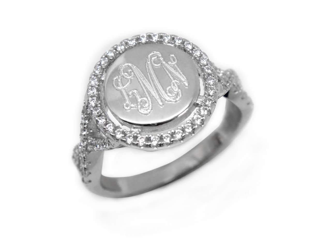 Sydni Ring - Allyanna GiftsMONOGRAM + ENGRAVING