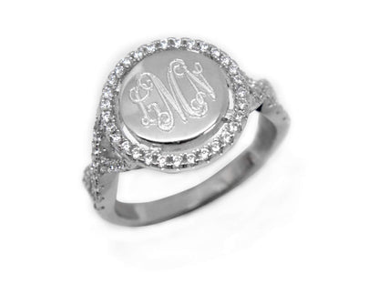 Sydni Ring - Allyanna GiftsMONOGRAM + ENGRAVING