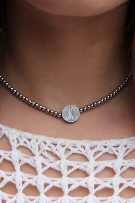 Taylor Beaded Choker Necklace - Allyanna GiftsNECKLACE