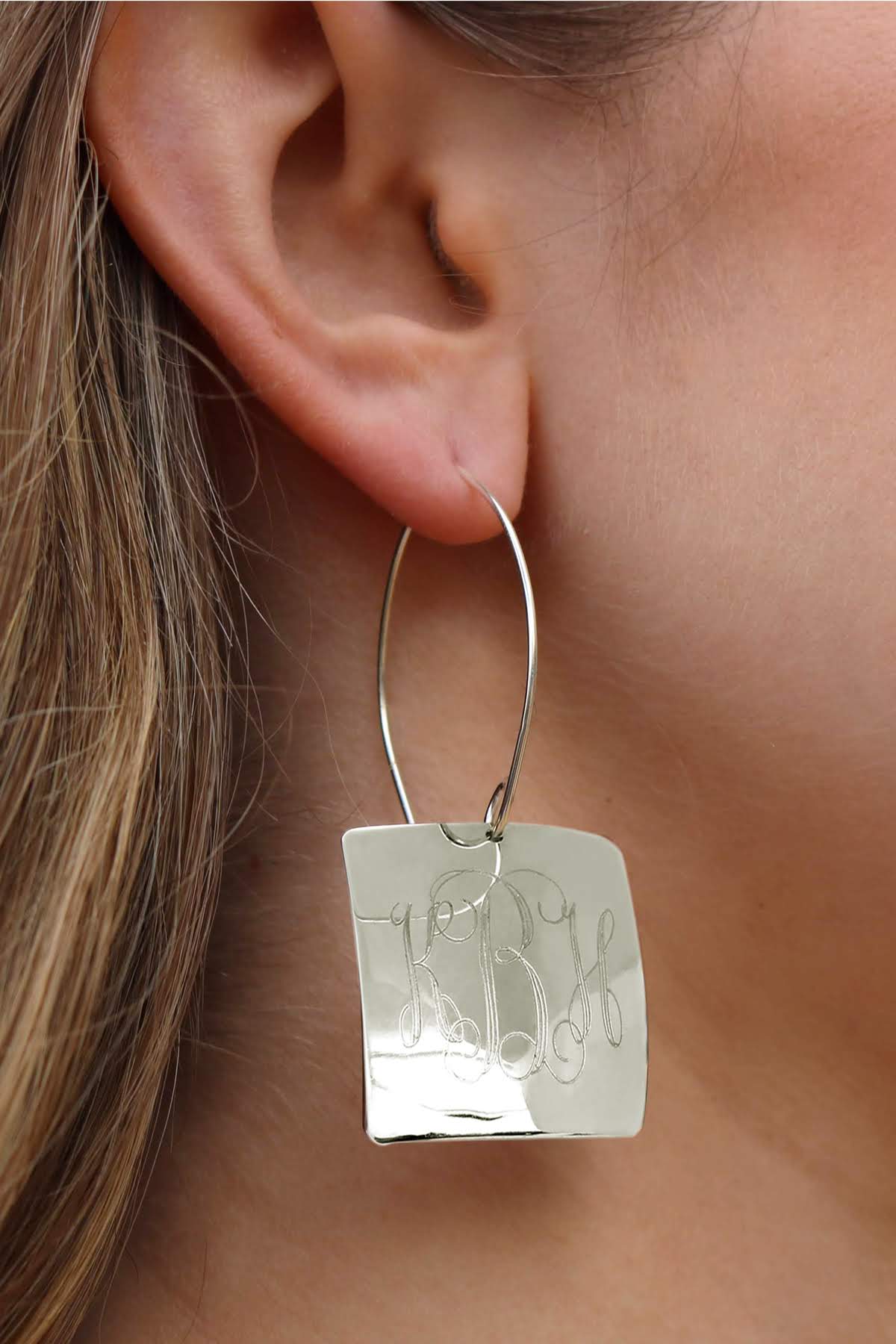 Trendy Square German Silver Earrings - Allyanna GiftsEARRINGS