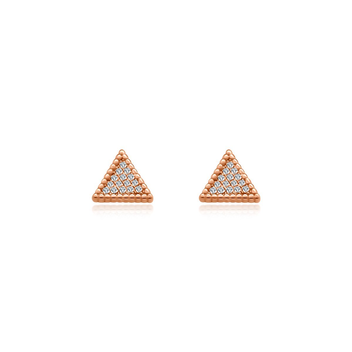 Triangle CZ Studs - Allyanna Gifts