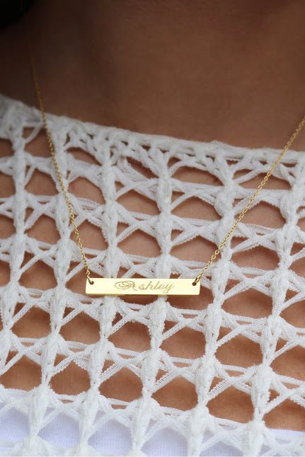 Vanessa Bar Necklace - Allyanna GiftsNECKLACE