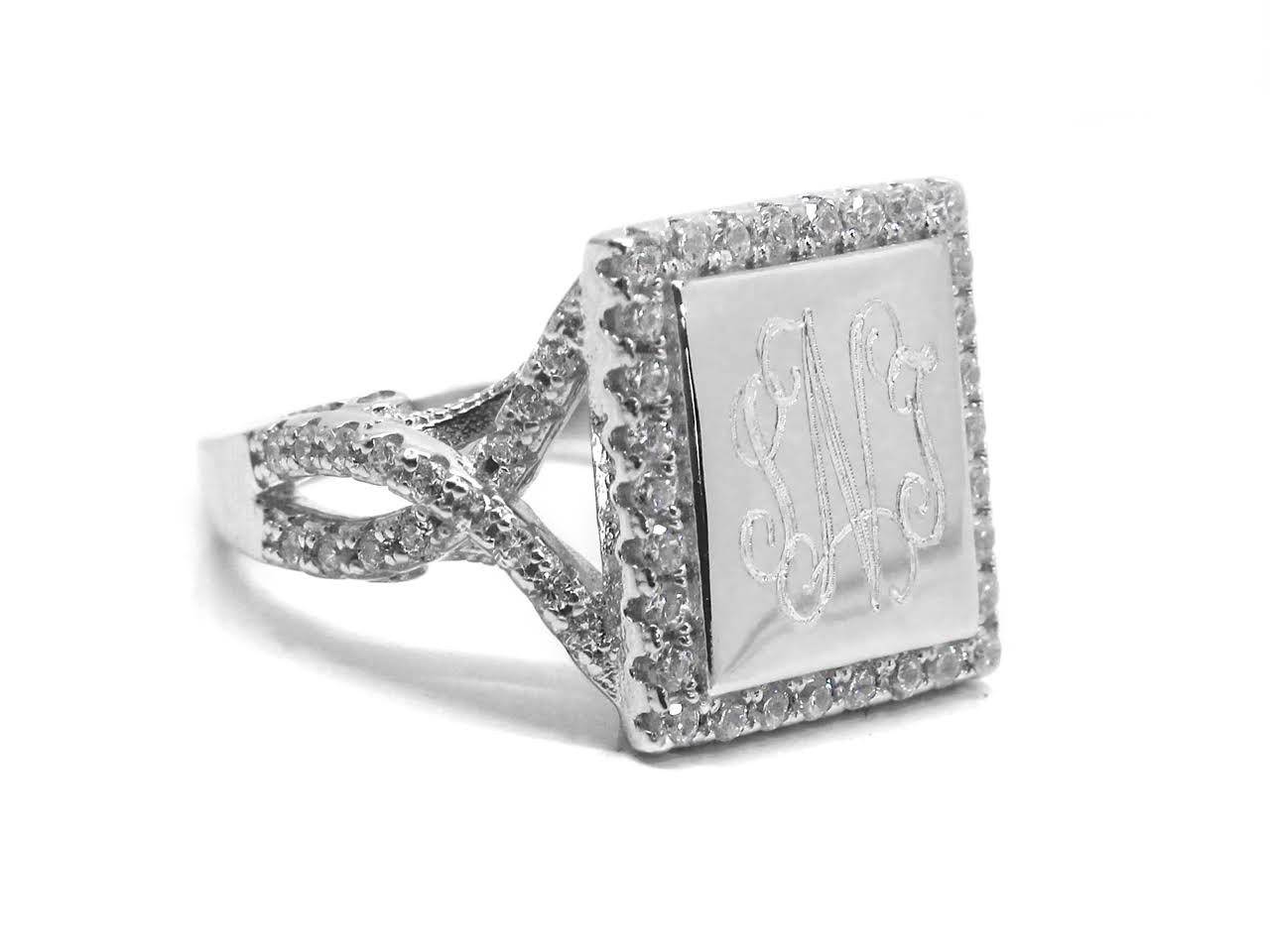 Victoria Ring - Allyanna GiftsMONOGRAM + ENGRAVING