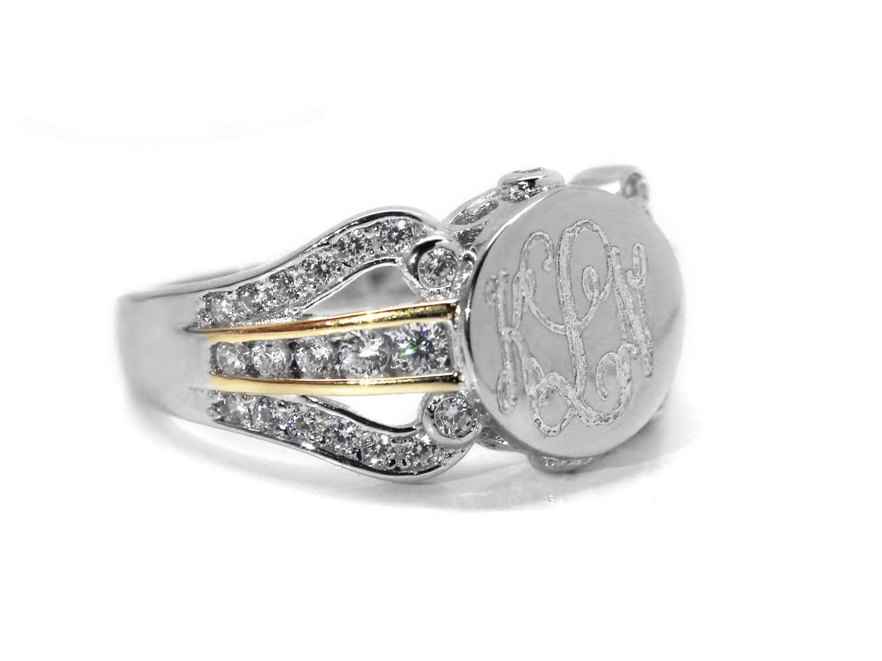 Zoey Ring - Allyanna GiftsMONOGRAM + ENGRAVING